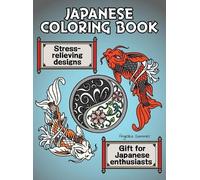 Angelika Sommer Japanese Coloring Book (Copertina rigida)