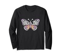 Angelina Butterfly - Personalizzato Carino Nome Word Art Maglia a Manica