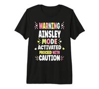 Angelina Personalized Women's Gift Custom Angelina Maglietta Premium