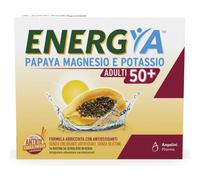 Angelini Energya Papaya Magnesio E Potassio 50+ - Integratore Energizzante 14 Bustine