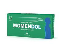 Angelini Momendol 220mg Naprossene Sodico Antidolorifico, 12 Capsule Molli