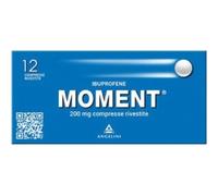 Angelini - Moment 200 mg - Farmaco Antinfiammatorio E Antidolorifico 12 Compresse Rivestite