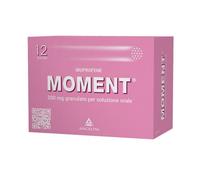 Angelini Moment 200 mg - Granulato per soluzione orale all'ibuprofene per i dolori, 12 bustine