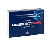 Angelini Moment Momenactcompì - Per Dolori e Infiammazioni 10 Capsule Molli Da 25 mg