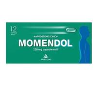 Angelini - Moment Momendol 220 mg - Farmaco Antinfiammatorio Per Il Mal Di Testa Da Cervicale 12 Capsule Molli