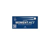 Angelini MomentAct 400 mg - Farmaco Antinfiammatorio E Antidolorifico 12 Compresse Rivestite