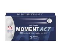 Angelini - MomentAct 400 mg - Farmaco Antinfiammatorio E Antidolorifico 30 Compresse Rivestite