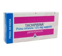 Angelini - Tachipirina Prima Infanzia 125 Mg - Analgesico Antipiretico 10 Supposte