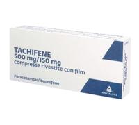 Angelini - Tachipirina Tachifene 500 mg/150 mg - Trattamento Febbre e Dolore 16 Compresse Rivestite