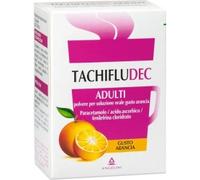 Angelini - Tachipirina Tachifludec Adulti - Analgesico Antipiretico Gusto Arancia 10 Bustine
