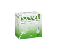 Angelini Verolax 6,75 g Adulti - contro la stitichezza soluzione rettale alla glicerina 6 clismi