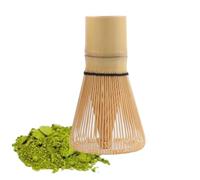 Angelkiss Matcha Whisk for Green Tea Natural Bamboo Tea Whisk Chasen Preparation Matcha Powder Brush for Tea Ceremony Tea Drinking