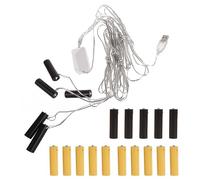 Angelluck Eliminatore di batterie AA 4,5 V e 3 V, accessorio trasformatore per candele elettroniche, giocattoli elettrici e luci (5)