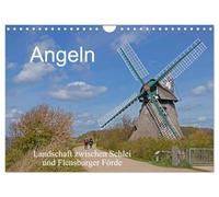 Angeln - Landschaft zwischen Schlei und Flensburger Förde (Wandkalender 2026 DIN A4 quer), CALVENDO Monatskalender: Naturschutzgebiet, historische ... all dies und vieles mehr gibt es in Angeln.