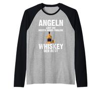 angeln löst Die meisten meiner Probleme Whiskey den Rest Maglia con Maniche Raglan