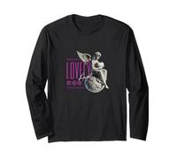 Angelo Adorabile su Un Globo con Un Cuore Maglia a Manica