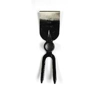 Angelo B 01.41.00 Zappino Quadro con Corna senza Manico, Nero