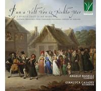 Baselli,Angelo - Audio Cd Fun A Velt Vos Iz Nishto Mer, Of A World That Is No More: Klezmer Treasures From Vernadsky National Library Of Ukraine