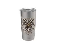 Angelo Biblico Serafino Ophanim Occhio Celeste Bicchiere termico in acciaio inox doppia parete