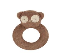 Angelo Caro Anello Sonaglio Gufo Marrone