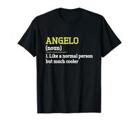 Angelo come una persona normale ma più cool Divertente Nome Uomini Maglietta