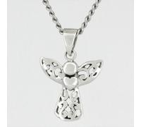 Angelo & Cuore Filigrana Ciondolo IN '925' Argento Sterling - Scelta Di Catene