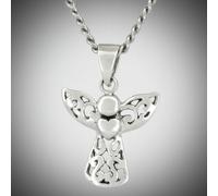 Angelo & Cuore Filigrana Ciondolo IN '925' Argento Sterling - Scelta Di Catene