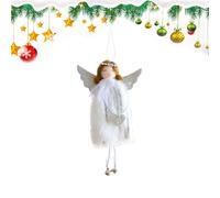 Angelo Decorativo - Decorazioni Natalizie - Pendente Peluche Bambina per Interni Esterni Nursery Porta Parete Soffitto Bambini Adulti