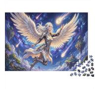 Angelo del Cielo Stellato Santo Puzzle 1000 Pezzi,Sfida Impossibile,Gioco Educativo,dai 14 Anni,Adulti E Ragazzi,Decorazione Casa,Idea Regalo,Cartone Di Qualità,Antistress 70x50cm
