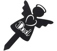 Angelo del cimitero Palo dell'angelo commemorativo Palo da giardino a forma di