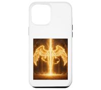 Angelo del Fuoco Celeste Guardiano Luce Regalo Design Custodia per iPhone 12 Pro Max