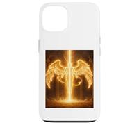 Angelo del Fuoco Celeste Guardiano Luce Regalo Design Custodia per iPhone 13