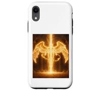 Angelo del Fuoco Celeste Guardiano Luce Regalo Design Custodia per iPhone XR