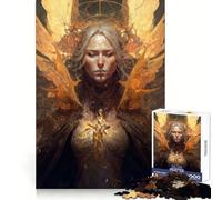 Angelo delle Tenebre Puzzle da 1000 pezzi per adolescenti Stimola la memoria Tempo libero divertente Taglio di qualità Elegante regalo di Natale (38x52cm)