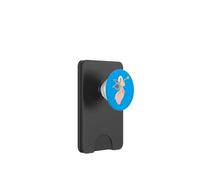 Angelo di Natale che soffia tromba presepe celeste arte PopSockets PopWallet per MagSafe