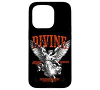 Angelo Divino Celeste Streetwear Bibbia Angelic Heaven Custodia per iPhone 15 Pro