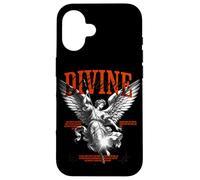 Angelo Divino Celeste Streetwear Bibbia Angelic Heaven Custodia per iPhone 16