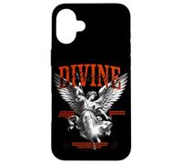 Angelo Divino Celeste Streetwear Bibbia Angelic Heaven Custodia per iPhone 16 Plus
