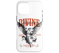 Angelo Divino Celeste Streetwear Bibbia Angelic Heaven Custodia per iPhone 16 Pro Max