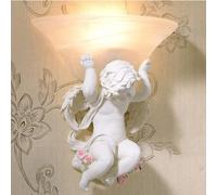 Angelo Europeo Applique da Parete Applique da Parete Semplice Camera da Letto Comodino LED Soggiorno TV Lampada da Parete postmoderno corridoio corridoio Scale Bambino Bambino Lanterna da Parete