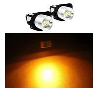 Angelo Eyes Halo Ring Lampadine, Riloer 1Pair 12V 6W Led Angelo Eyes Marker Luci Proiettore Lampadine Per Bmvv 3 Serie Pre-Lci E90 E91 325I 328I 330I 335I 335Xi 2006-2012