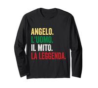 Angelo l'Uomo Il Mito La Leggenda Regalo per Angelo Maglia a Manica