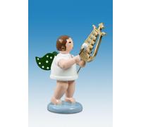 Angelo Musicante Con Lyraglockenspiel Senza Corona Altezza Circa 6 CM Nuovo