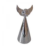 Angelo Natale Mascagni 21.5 cm con led argento C3123 A