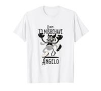 Angelo - Nome da Ragazzo con Un diavoletto Carino Maglietta