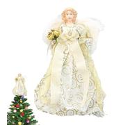Angelo ornamento albero di Natale ornamento piccolo albero di angelo | Figura decorativa di angelo con le ali,Statuetta di angelo dell'ornamento dell'albero dell'angelo di Natale per l'ornamento del