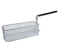 Angelo-Po - Cestino per friggitrice in acciaio cromato, 370 x 150 x 120 mm