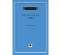 Angelo Poliziano Letters (Copertina rigida) I Tatti Renaissance Library