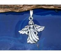 Angelo Rimorchio 925 Argento Sterling Massiv Messaggero Celeste Creature Mitiche