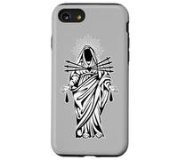 Angelo Santo Cuore Immacolato Lavoro Nero Custodia per iPhone SE (2020) / 7/8